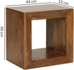 Cube Mango One Hole Shelfclose view photo with measurements