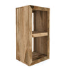 Cube Mango Two Hole Shelf close view picture from the left site
