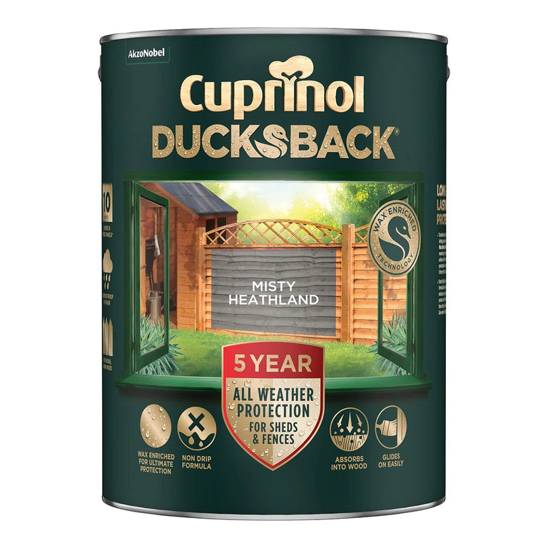 Cuprinol 5 Year Ducksback Misty Heathland