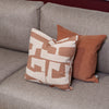 Cushion F+H Studio Solara Terracotta 45x45cm life style picture