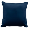 Cushion F+H Velvet Plain Midnight 45x45cm picture on the white background