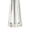 Cyprus Table Lamp Crystal close view picture of the crystal base