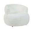 Daisy Accent Chair White - Fabric Occasional Living Room Chair