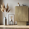 Dakota Cabinet Bar Unit Oak perfect for dining rooms