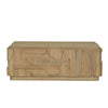 Dakota Coffee Table Oak front view picture
