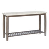 Dakota Console Table with Shelf picture on the white background