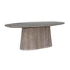 Dakota Oval Dining Table 200cm picture on the white background
