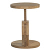 Dakota Round Side Table Oak ide view picture