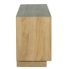 Dakota TV Unit Oak side view picture