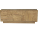 Dakota TV Unit Oak front view picture