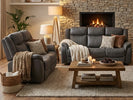 Darlington 3+2 Seater Sofa Recliner Suite Grey life style picture