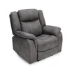 Darlington Recliner Armchair Grey picture on the white backround