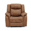 Darlington Recliner Armchair Tan front view picture
