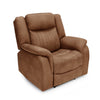 Darlington Recliner Armchair Tan picture on the white background