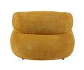 Daisy Accent Chair Mustard reverse view picture