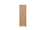 Delaney 2 Door Wardrobe Oak side view picture