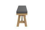 Delaney Dining Bench side view picture