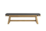 Delaney Dining Bench front view picture