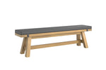Delaney Dining Bench picture on the white background