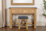 Delaney Dressing Table Oak life style picture