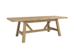 Delaney Extending Refectory Dining picture of extended table on the white background 