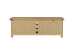 Oak corner tv unit - Delaney TV Unit 1.4m
