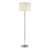 Delta Floor Lamp Polished Chrome picture with swiched on light