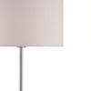 Delta Floor Lamp Polished Chrome close view picture of the shade