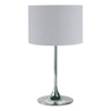 Delta Table Lamp Polished Chrome picture with switched off light
