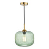 Demarius Pendant Bronze/Green Glass picture on the white background