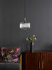 Demarius Pendant Polished Chrome/Clear Glass pefect for many interior styles