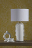 Dolce Ceramic Table Lamp White perfect for any space