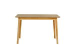Elegant Doolin dining table enhancing dining room aesthetics.
