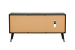 Doolin TV Unit 1.2 m Black featuring a sleek, modern finish.
