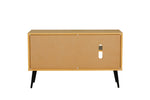 Functional Doolin TV Unit 1 m Natural Oak with storage options
