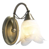 Doublet Wall Light Antique Brass picture on the white background