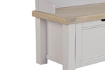 Doune Hall Stand Taupe close view picture of the bottom