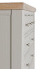 Doune Tall Chest 8 Drawer close view side picture