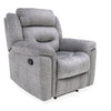Dudley Reclining Chair Grey  picture on the white background
