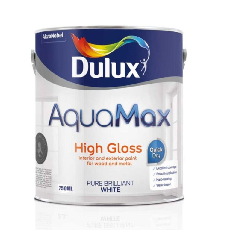 Dulux Aquamax High Gloss Pure Brilliant White