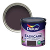 Dulux Easycare Matt Emulsion Decadent Damson photo on the white background with displayed color finish
