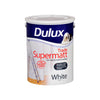 Dulux Supermatt White 5L close view photo on the white background