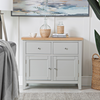 Effortlessly Elegant: Modern Medium Grey Sideboard.
