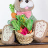 Cute 23 cm Easter Bunny figurine perfect for seasonal ornaments.