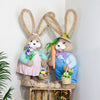 Whimsical Easter Bunny With Eggs Girl 92 cm holding a basket