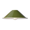 Easy Fit Metal Shade green picture with switched on light