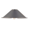 Easy Fit Metal Shade pewter picture of the shade design