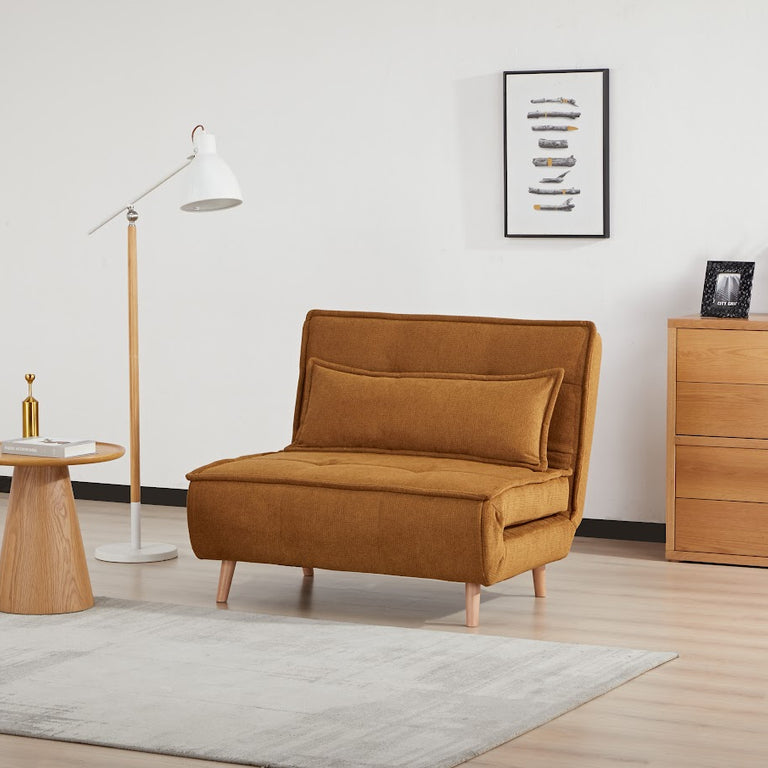 Ebro Sofa Bed Pumpkin