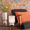 Echo Rechargeable LED Table Lamp Polished Chrome life style picture