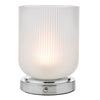 Echo Rechargeable LED Table Lamp Polished Chrome picture on the white background